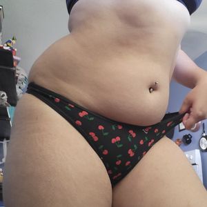 Black Cherry Thong