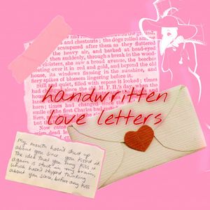 Handwritten love letter