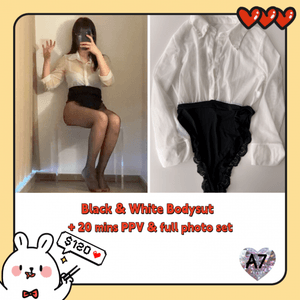 Black and White bodysuit