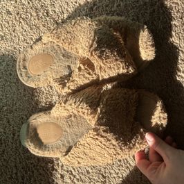 Well worn slippers