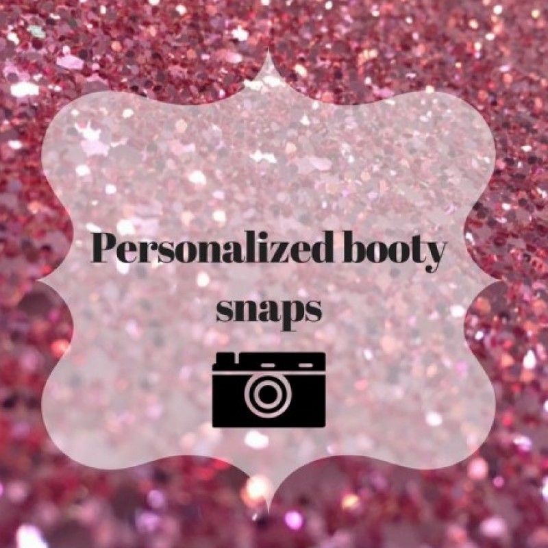 Personalize set of booty snaps