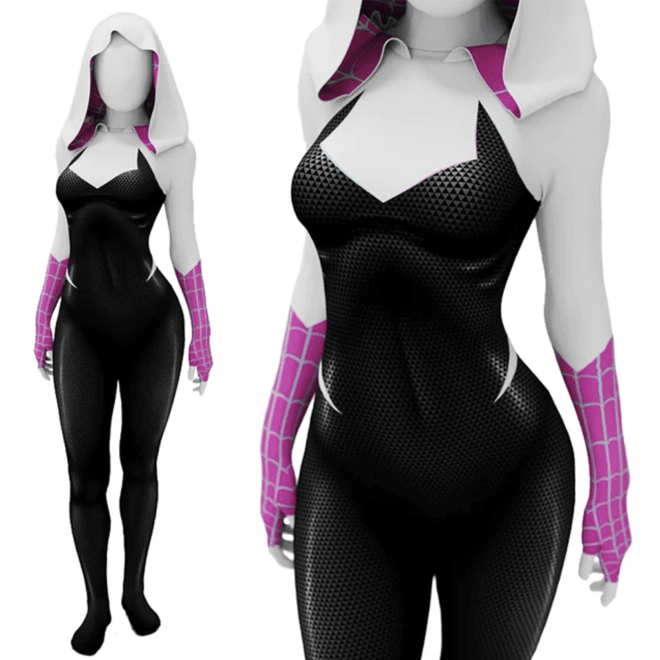 SpiderGwen Cosplay Costume