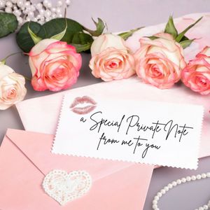 A Special Note