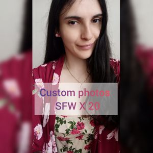Custom photos SFW x 20
