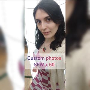 Custom photos SFW x 50