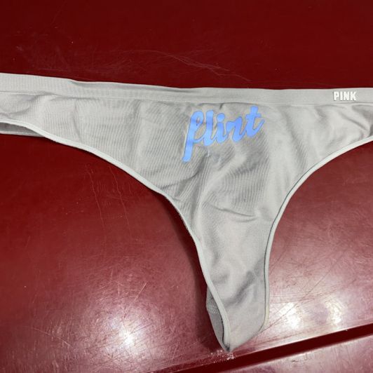 Blue Victorias Secret panties