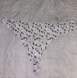 Pawg Emily blue flower panties