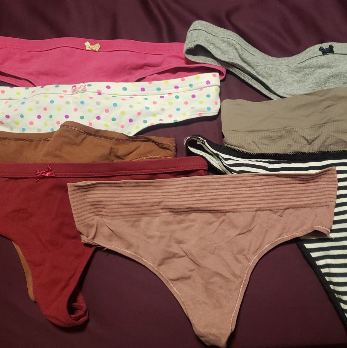 Freshly worned panties