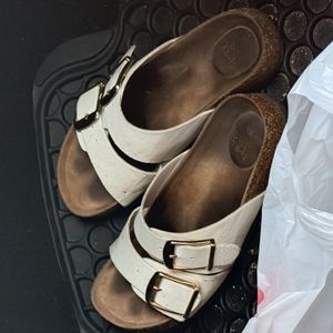 Worn Birkenstocks