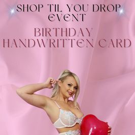 Handwritten Card