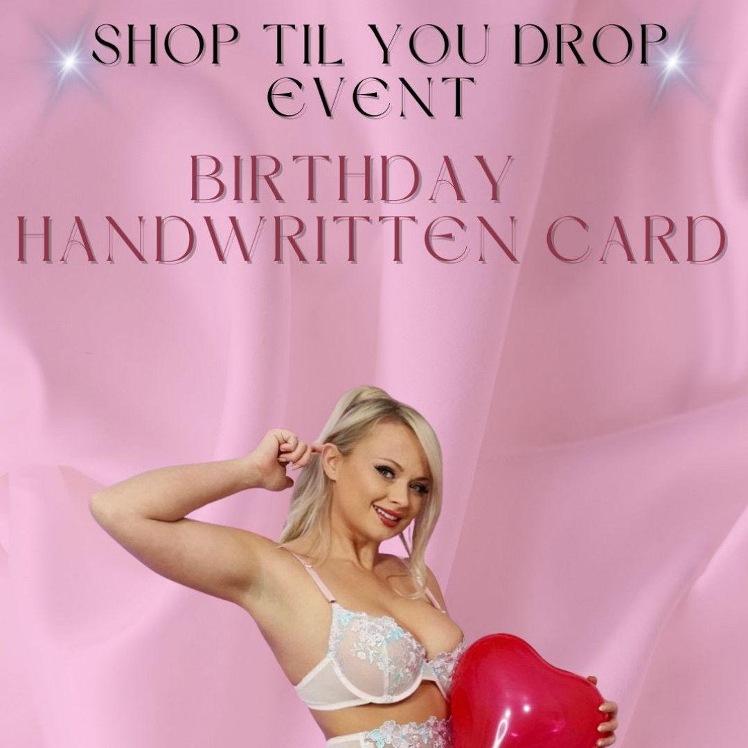 Handwritten Card