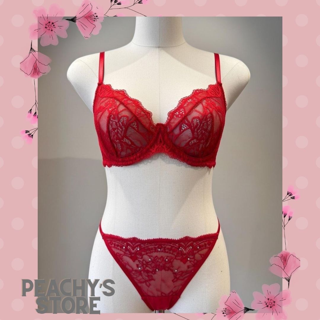 Red Underwear Set
