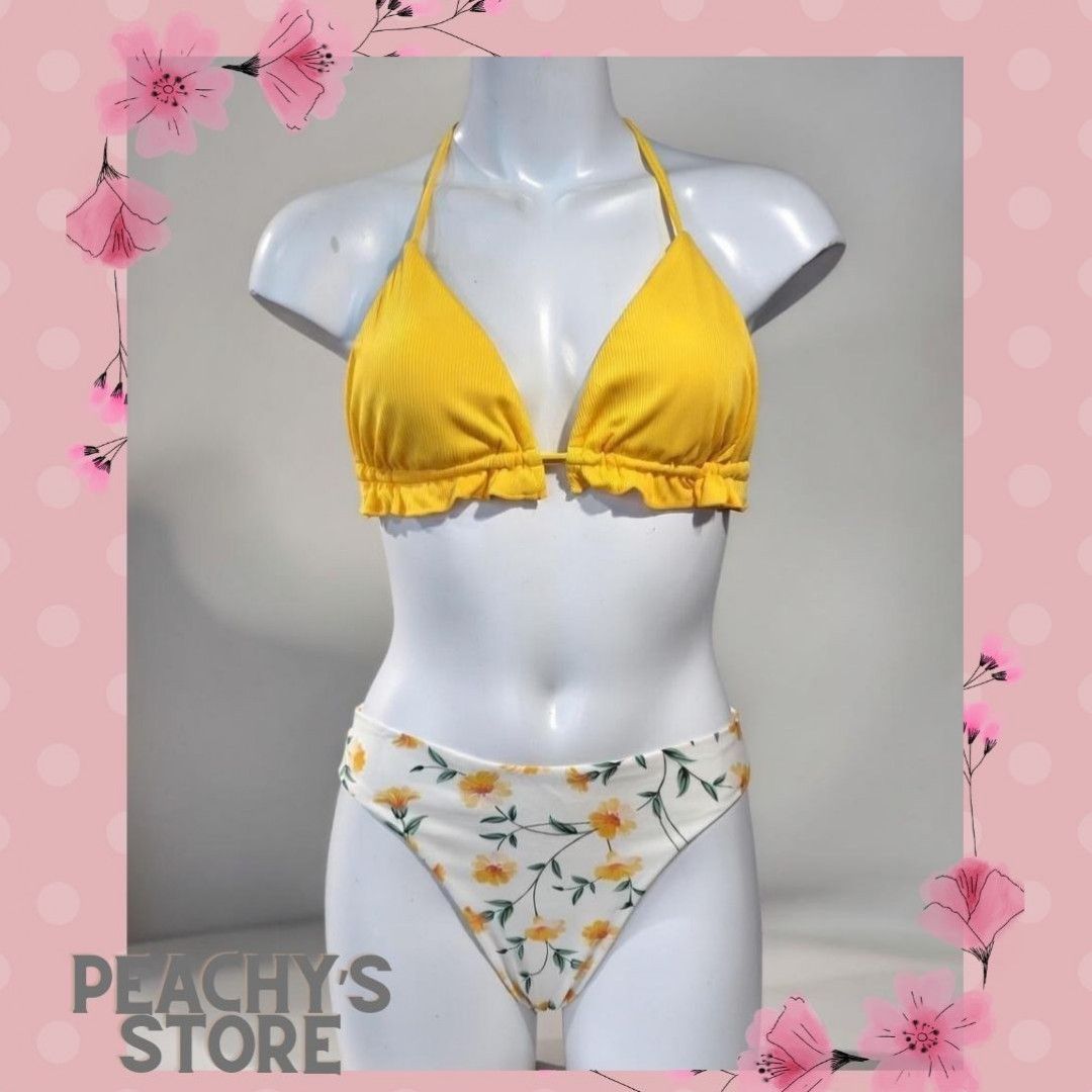 Yellow Top Bikini