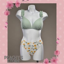 Green Top Bikini