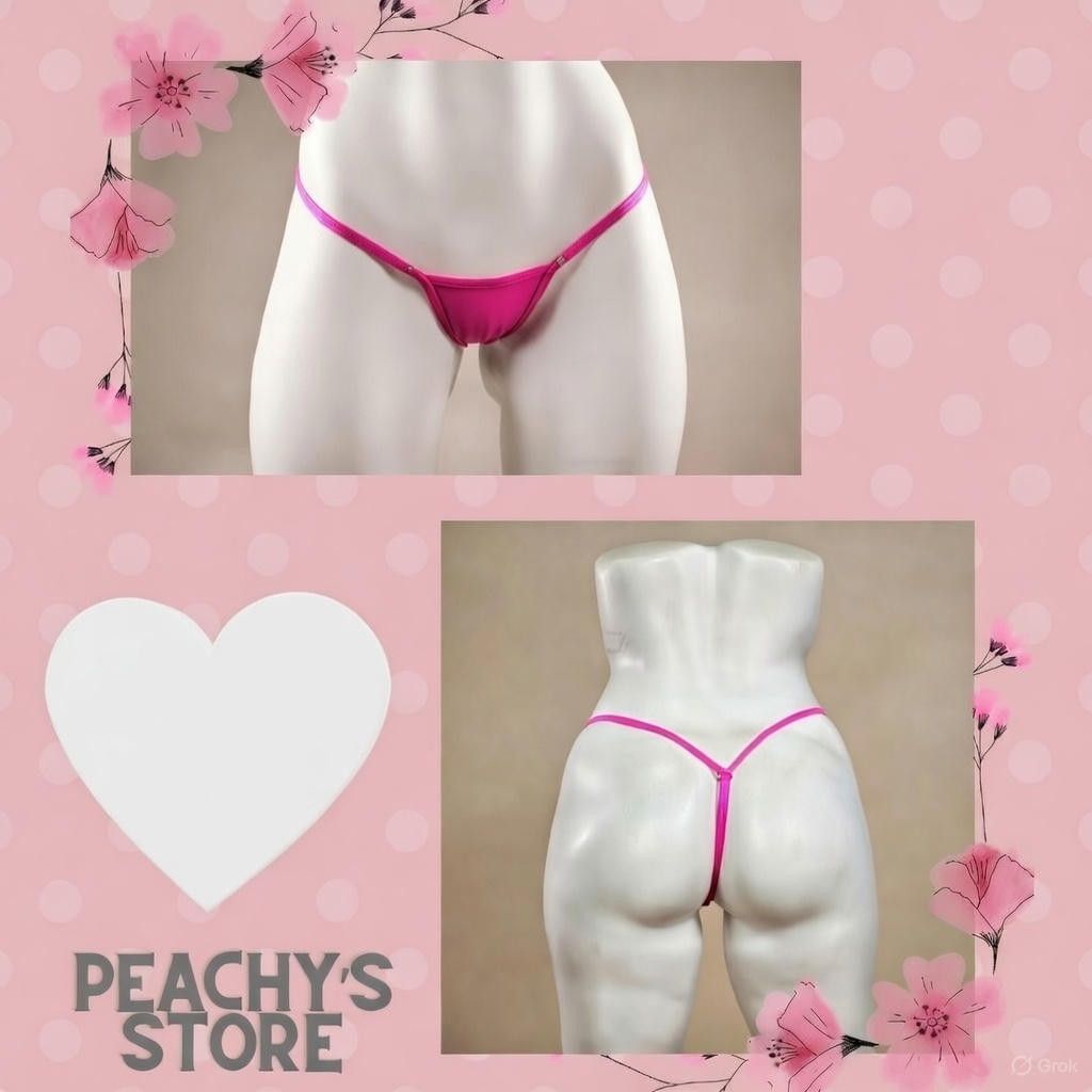 Pink Ultra Low Rise Thong