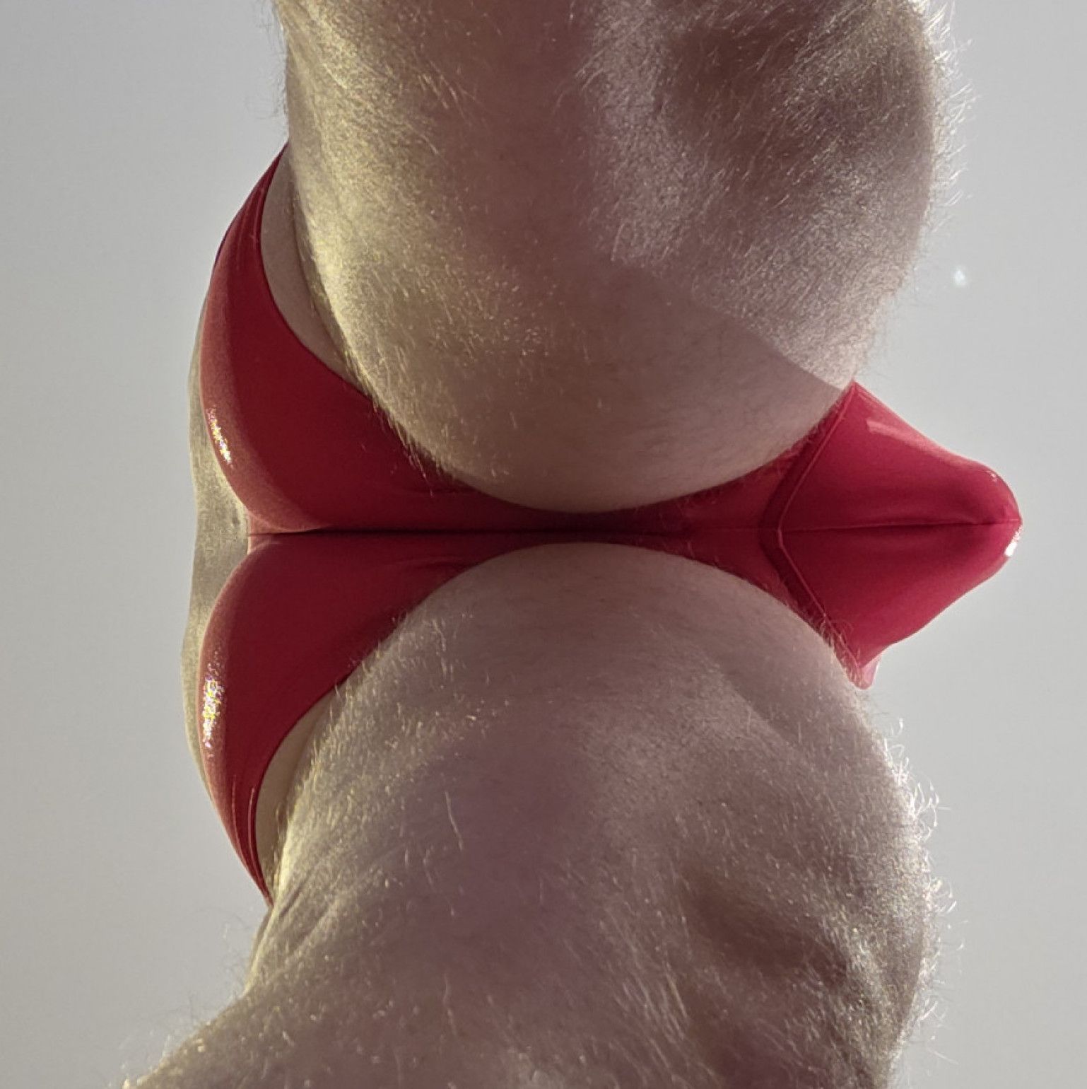 Mens wet look boxers