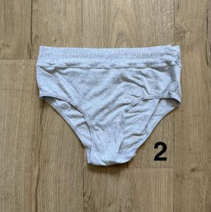Full Back Grey Panties