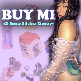 Help me fill my world with 3D stickers