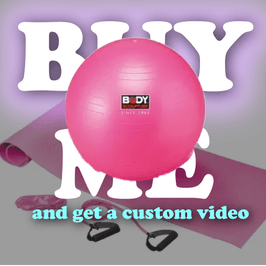 Give Me My Yoga Set and Enjoy Your CUSTOM Video