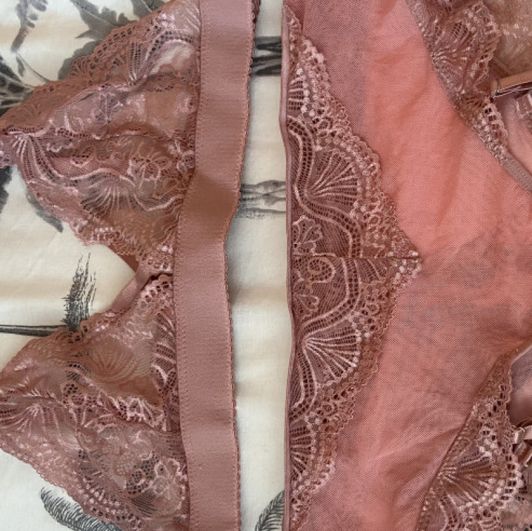 Pink Bra and Panties