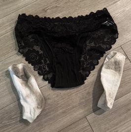 Worn Sock n Panties Bundle 24hrs