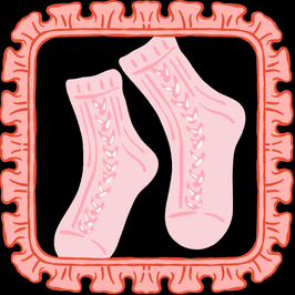 Standard Pair of Socks: Worn