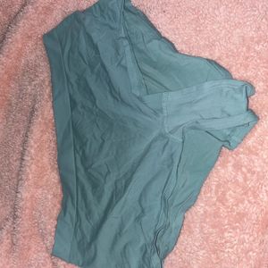 Blue boy shorts