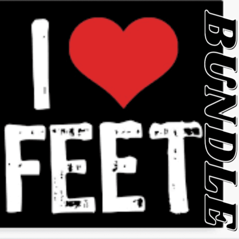 Foot Fetish Bundle  Toes Soles  Sexy Soles Galore!