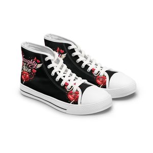 Naughty but Nice High Top Sneakers
