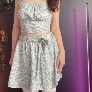 Summer skirt and top Whats Underneath