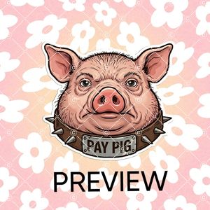 Sticker PAYPIG