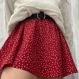 Upskirt tease and panties off