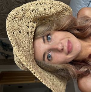 Beach straw hat