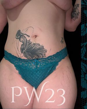 Sweet and soft teal thong
