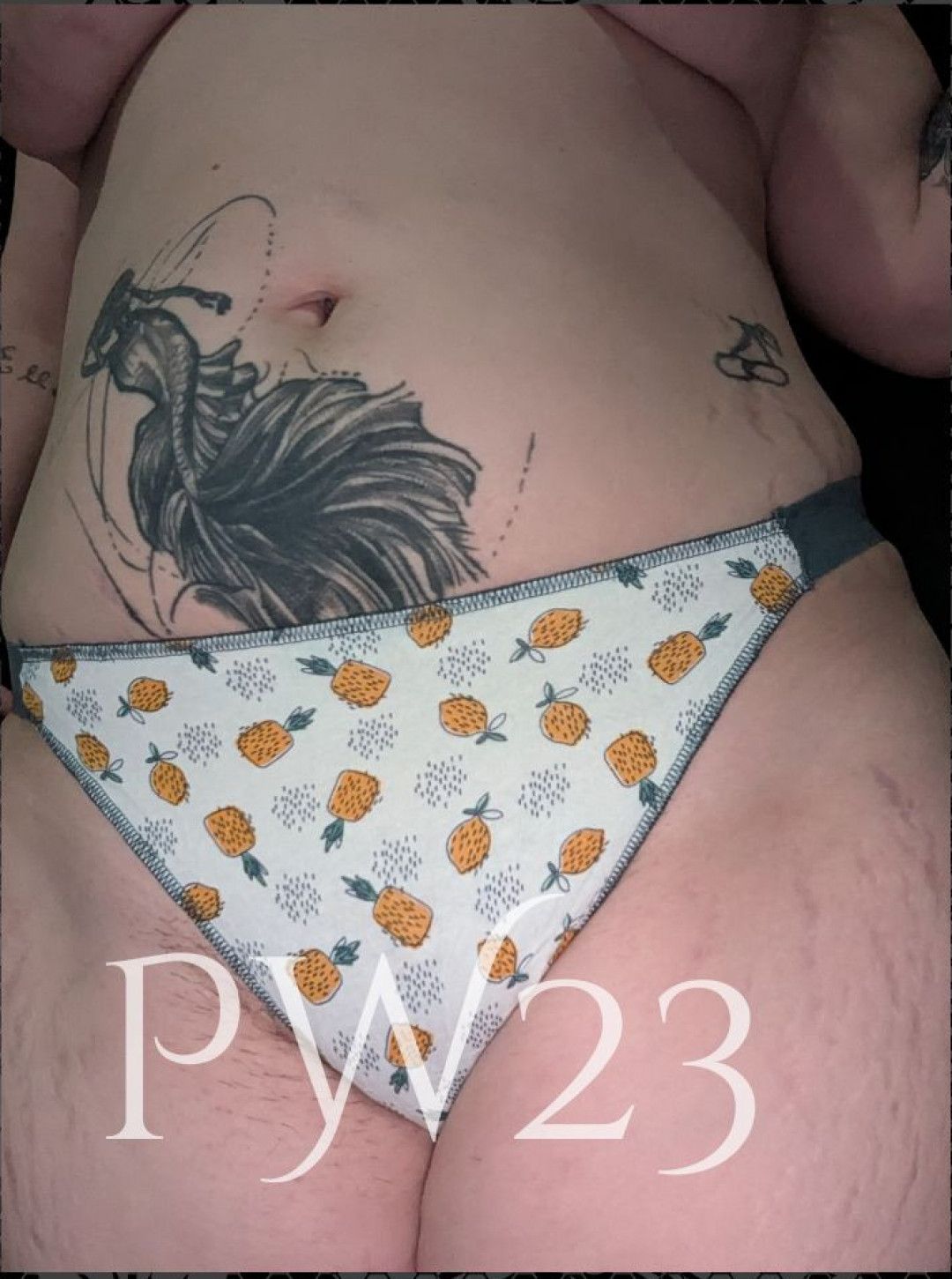 Pineapple thong