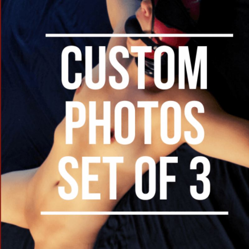 Custom Photo Set Of 3