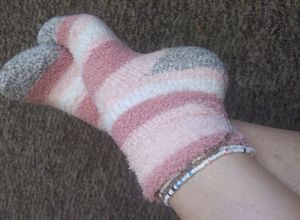 Well worn Socks