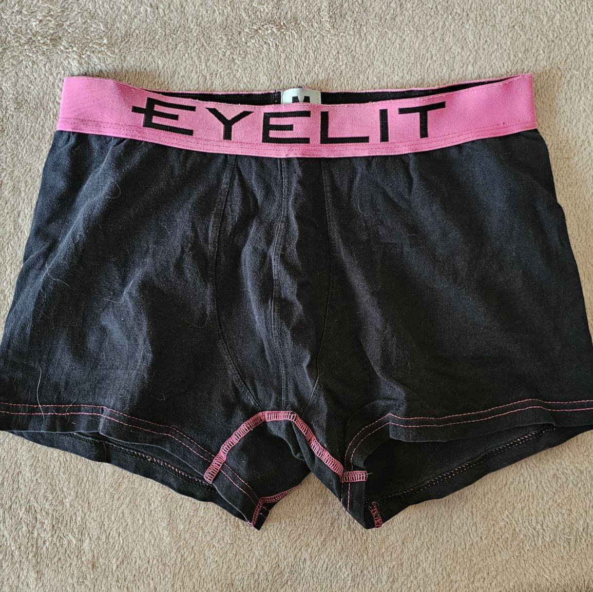 Underweare black  pink shorts