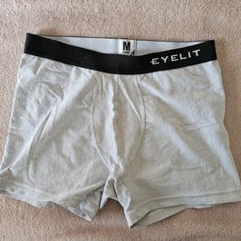 White stripped short men underware