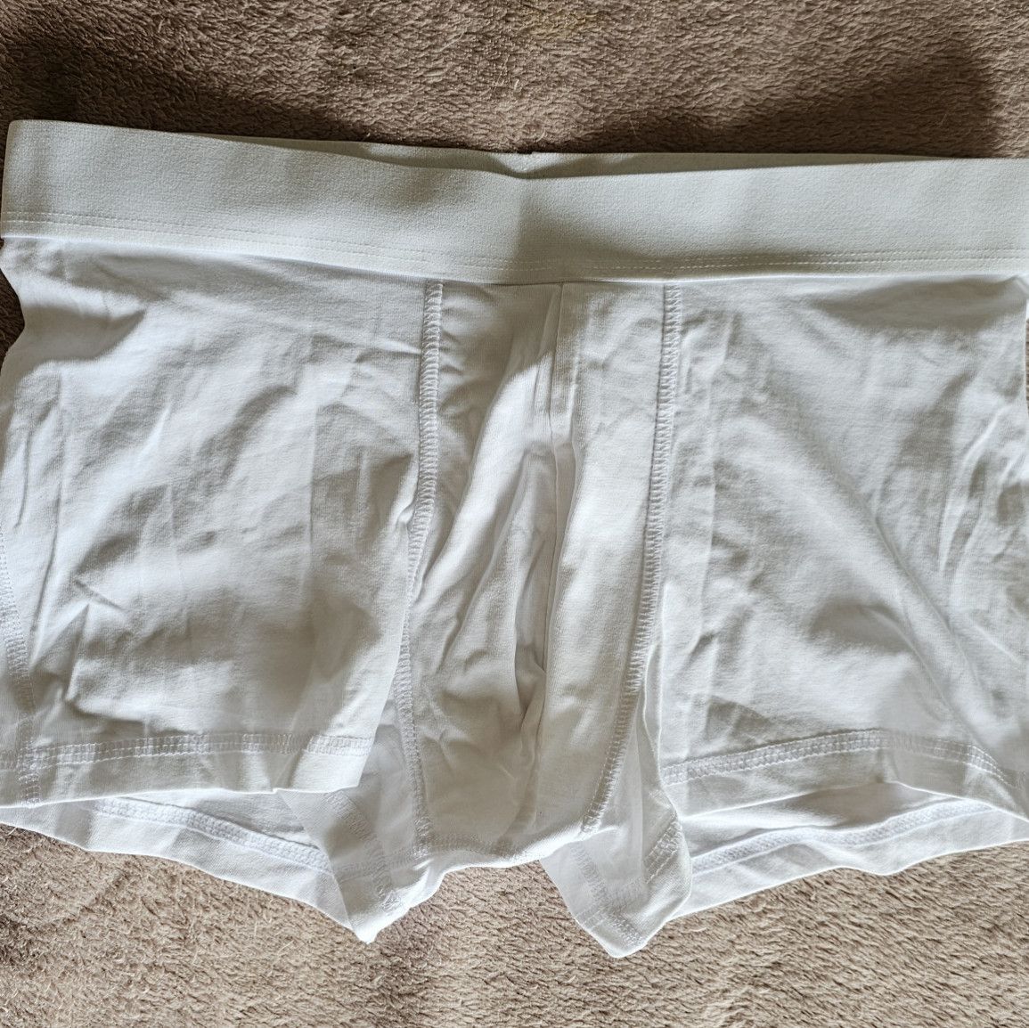 Plain white underware shorts