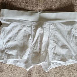 Plain white underware shorts