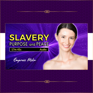 Slavery: Purpose and Peace Audio MP3