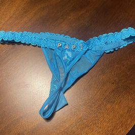 Papi Light Blue Thong