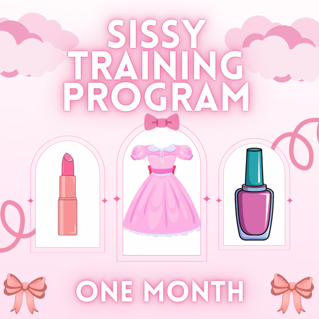 one month sissification training