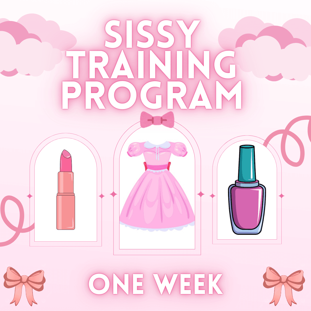 sissy training program: one week
