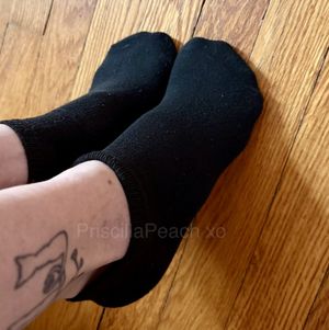Small Black No Show Ankle Socks