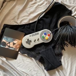 Nintendo Controller and Panties