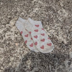 Cute heart socks