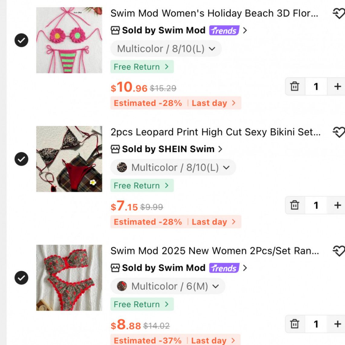 Bikinis Haul