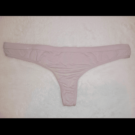 12hr Worn Soft Pink Gstring
